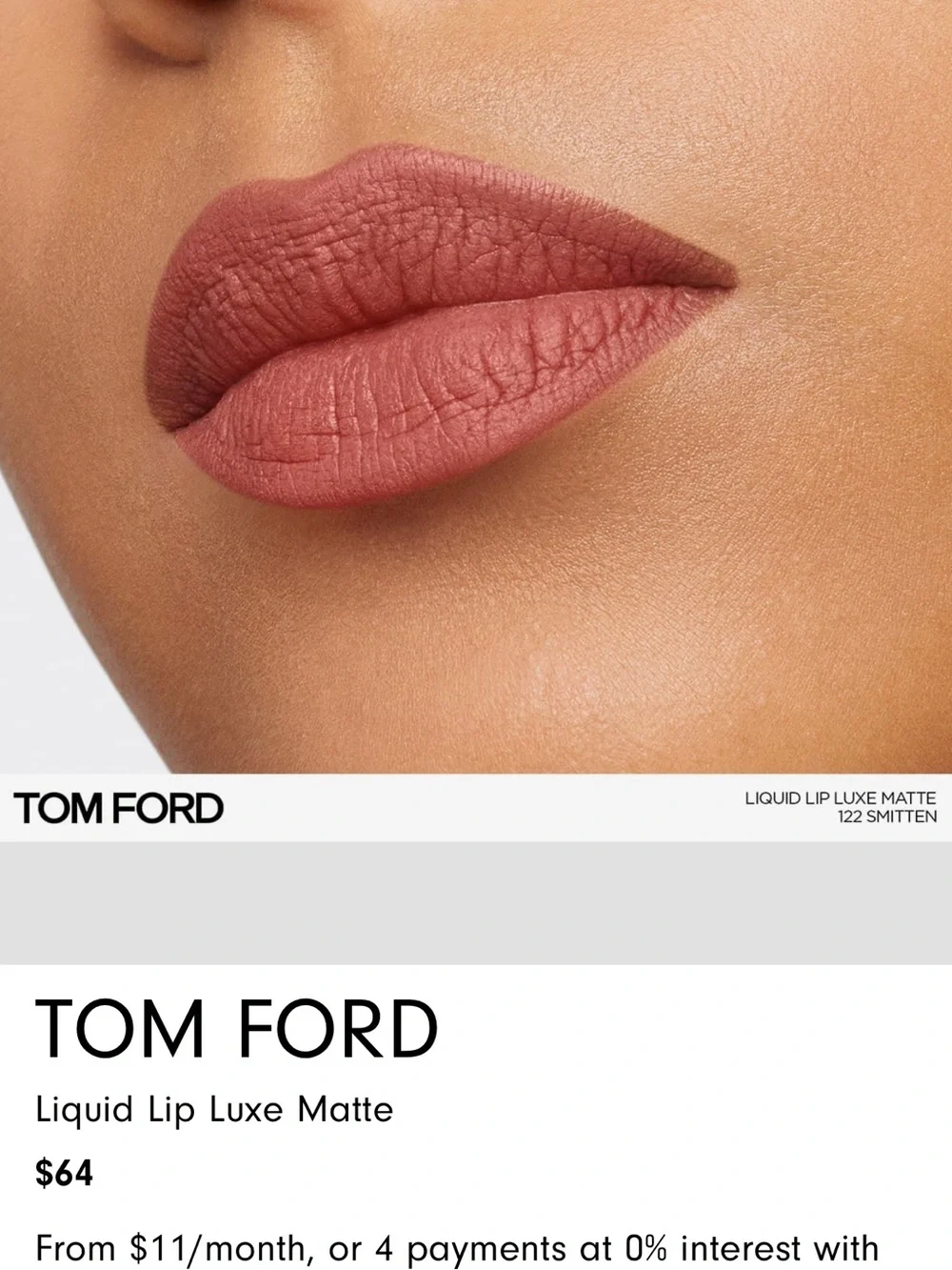 Tom Ford Liquid Lip Lacquer in Warm Brick